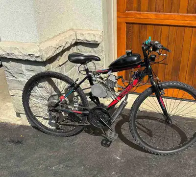 Mostly good condition (both motor and bike itself) minus the dented fuel tank (only cosmetic). The o...