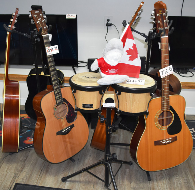 Gon Bops Fiesta Series Bongos 7&8.5'' Natural with Conga Stand in Drums & Percussion in Peterborough - Image 4
