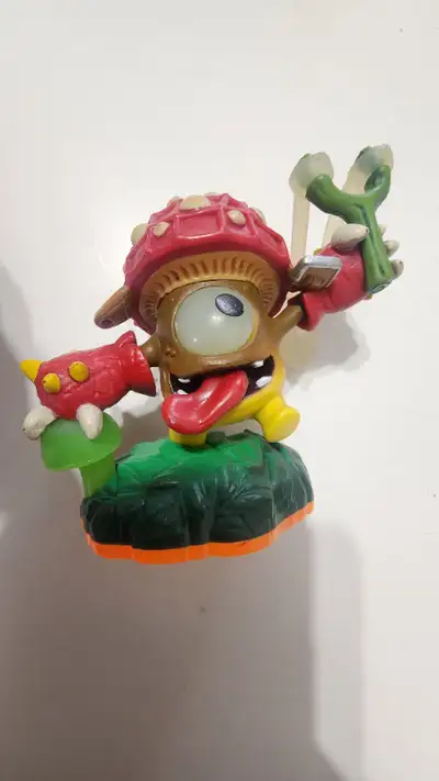 Immerse yourself in the magical world of Skylanders with Shroom Boom from the Spyro's Adventure, Gia...