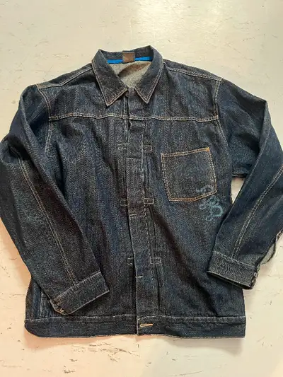 Badboy Denim Jean Jacket Mens Large, View more