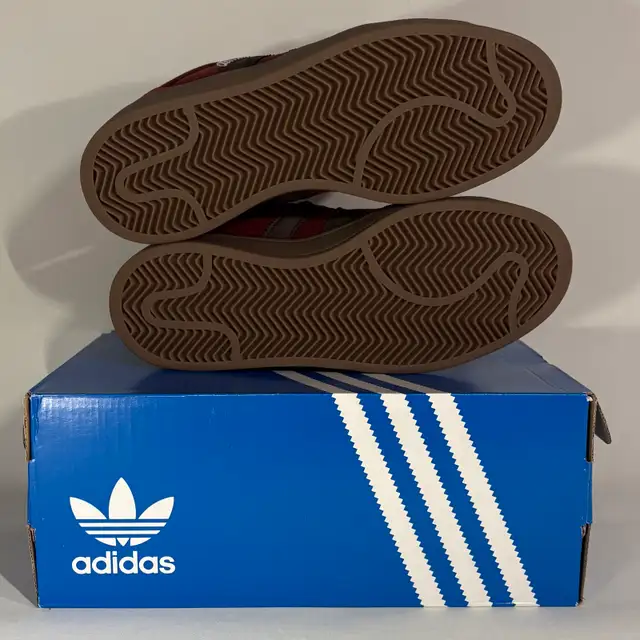 NEW ADIDAS CAMPUS 00s SHADOW RED DARK BROWN MENS SHOES SIZE 7.5  in Men's Shoes in Mississauga / Peel Region - Image 7