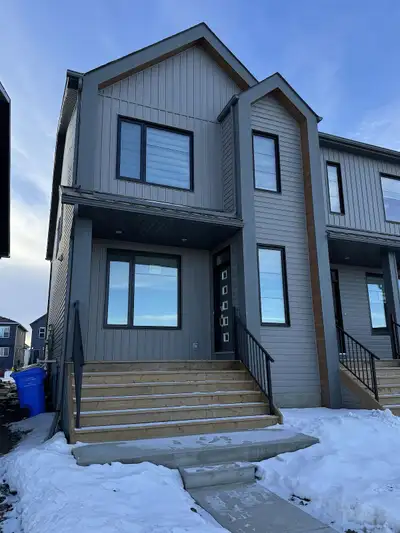 Located in the community of Seton, this brand-new (never lived in before), Duplex featuring large fr...