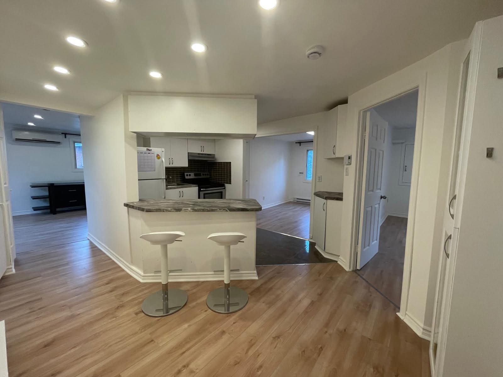 Grand 4 ½ condo – Lave-Vaisselle – Thermopompe – Cour-1er Août — photo 1