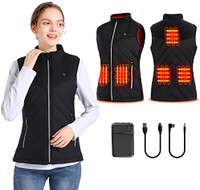 NEW: Heated Vest with Rechargeable Battery, Small
