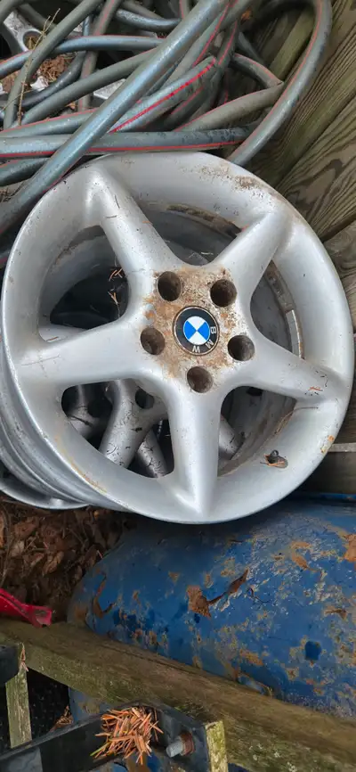 4 BMW 16 inch rims in great condition, 5 spoke design.