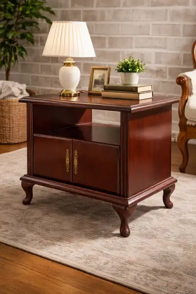 Wood Side Table, View more