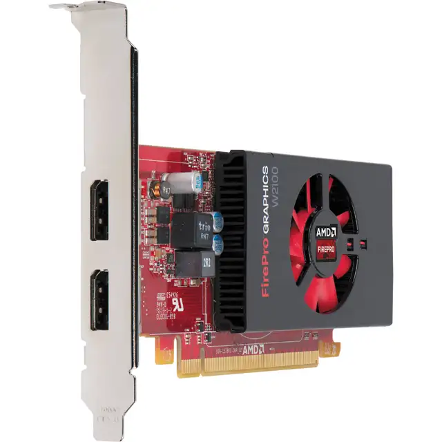 AMD FirePro W2100 2GB DDR3 128-bit PCI Express 3.0 x16 Fullhight in Other in City of Toronto - Image 2