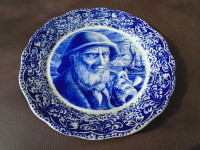 Delft Old Fisherman Plate 13.75 Inches