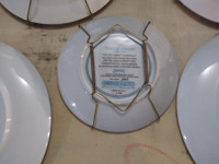 Several dish plates from England,USA,CHINA AND some with numbers