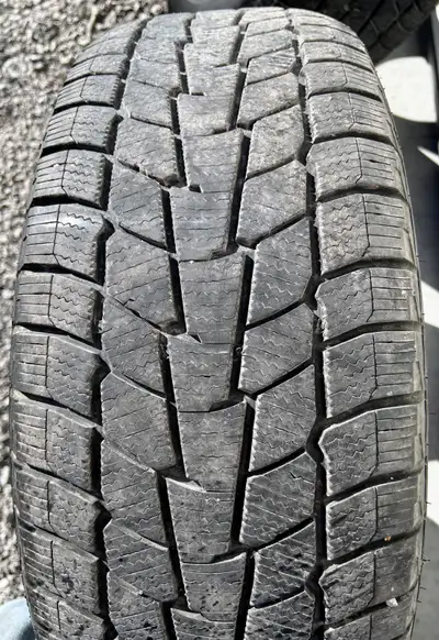 Set of 4 Motomaster Winter Edge Tires engineered by Cooper Tires on mag rims (Touren). Size P245/65R...