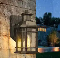 Outdoor Motion Sensor Wall Sconce, new