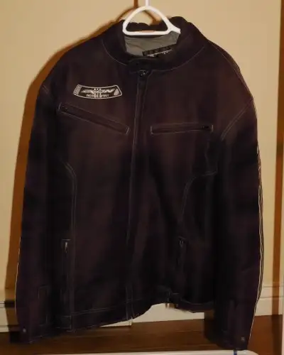 MANTEAU DE MOTO 3 SAISONS. IXON MODELE TUNGSTEN 2XL (38). DOUBLURE AMOVIBLE. RESISTANT AU VENT ET PL...