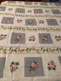 Vintage 90's Yves Rocher Lightweight BLANKET : NEW: Never Used