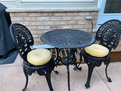 3 Piece Bistro Set by "Beka Casting Ontario", View more