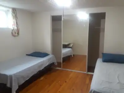 Available from Sep 1st, this is one of the 4 rooms in the semi-basement of a bungalow near Warden x...