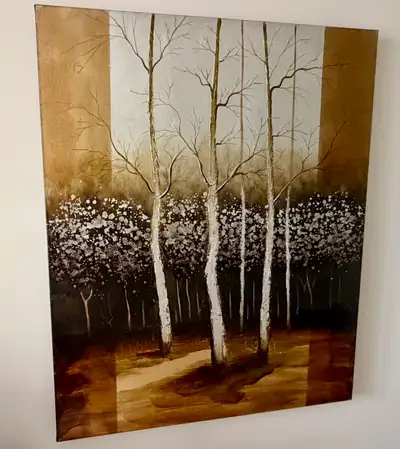 La-Z-Boy Forest Light Oil Painting, View more