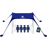 SUN NINJA Beach Tent Sun Shelter UPF50+ - Easy Pop Up Beach St. Catharines Ontario Preview
