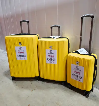 Luggage Liquidation Sale l CanaHand l Hardside Luggage l Large l Medium l Small l Expandable l Lock...