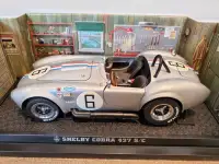 1:18 Diecast Kyosho Shelby Cobra 427 S/C Racing Silver #6