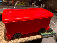 Great condition wheeled Lego storage bin for sale
