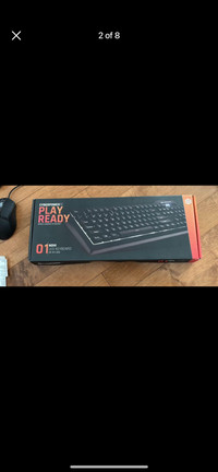 CYBERPOWERPC USB GAMING KEYBOARD AND MOUSE SET COLOUR CHANGING