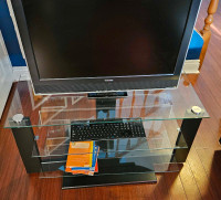 Elegant 3 level glass TV stand - OFFERS WELCOME