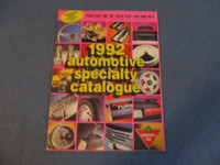 VINTAGE 1992 CANADIAN TIRE AUTOMOTIVE SPECIALTY CATALOGUE-RARE!