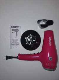 Conair Hair Dryer, Flat Iron and small fan