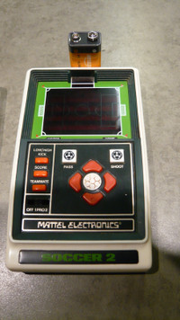 Vintage Mattel Electronics handheld games / Jeux anciens