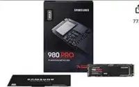 New! Samsung 980 PRO SSD 500GB - M.2 NVMe Interface Internal Sol