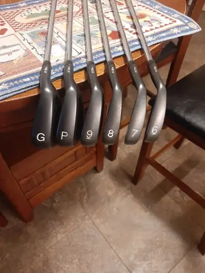 SET OF MALTBY (GOLF WORKS) DBM FORGED IRONS 6-GW, View more