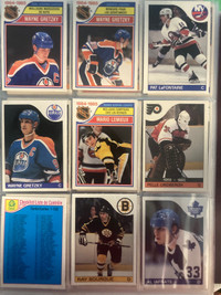 1985-86 OPC Hockey Card Lot 66 Cards