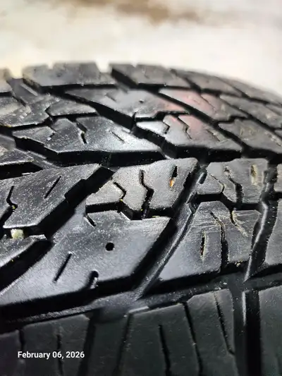 Very good Goodyear Ultra Grip Winter tires on rims. Size 225 65r17. Lots of tread life. Serious inqu...