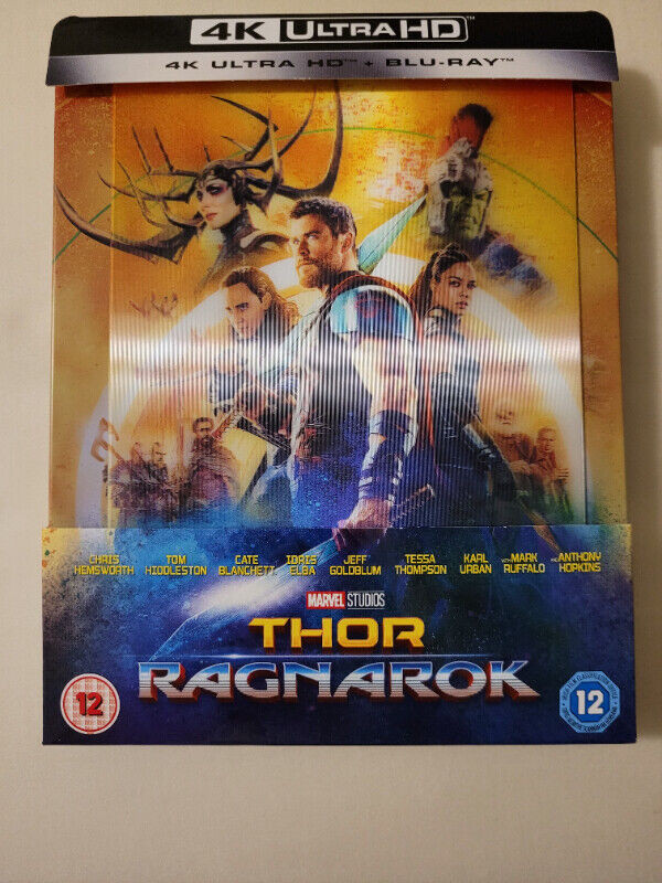 Used, Thor Ragnarok Zavvi 4K Steelbook! for sale  