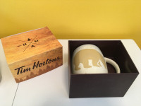 Tim Hortons 2016 Collectible Bear Mug with Box and Coaster