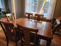 Dining room table with leaf 