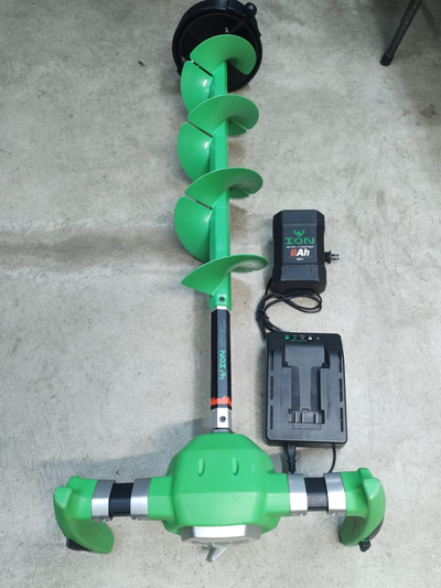 The ION G2 (8-inch) is a premier electric ice auger powered by a 6Ah Gen 2 battery, offering high-sp...