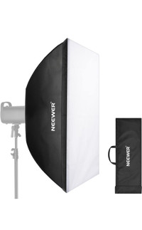 NEEWER 24”x35” (60x90cm) Rectangular Softbox, Studio Monolight 