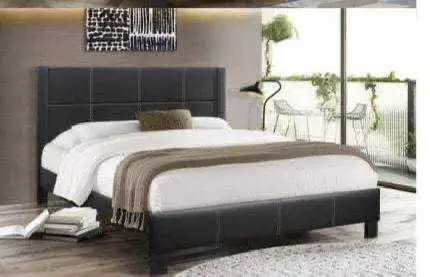 Queen Bed Frame And Mattress For Sale  in Beds & Mattresses in Vancouver - Image 2