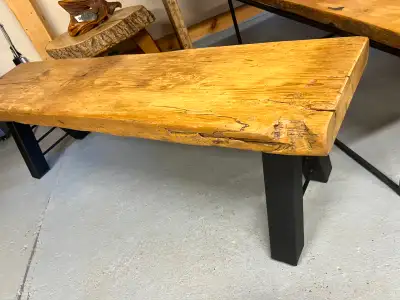 Great Reclaimed Wood Bench From Our Showroom, View more