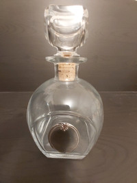 925 SILVER CRYSTAL DECANTER NEW in perfect condition 