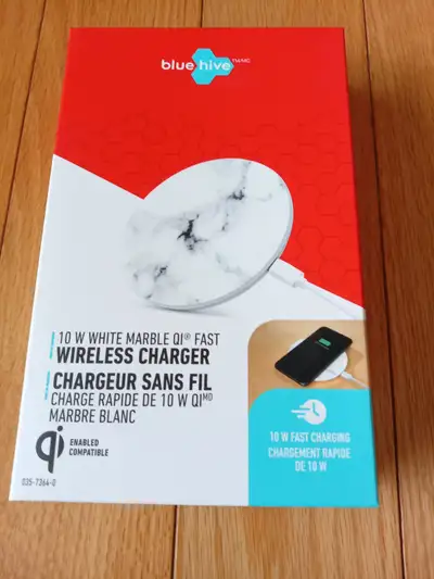 New and sealed wireless phone charger, View more