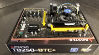 FS: Biostar TB250-BTC+ - Complete Mobo with CPU & RAM