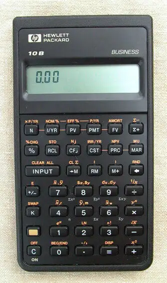 HP 10B Financial Calculator Over 100 built-in functions Algebraic data entry Intuitive keyboard layo...