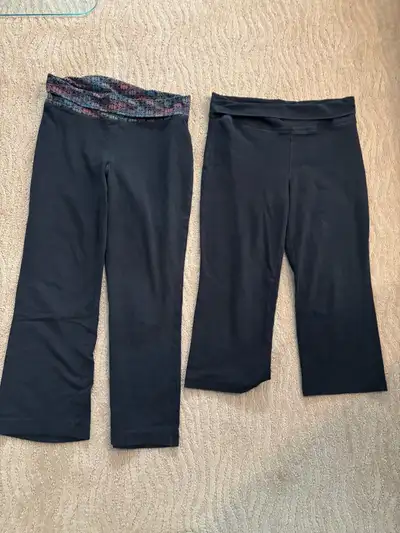Yoga cotton Pants - 2 Pairs- Med ladies , View more