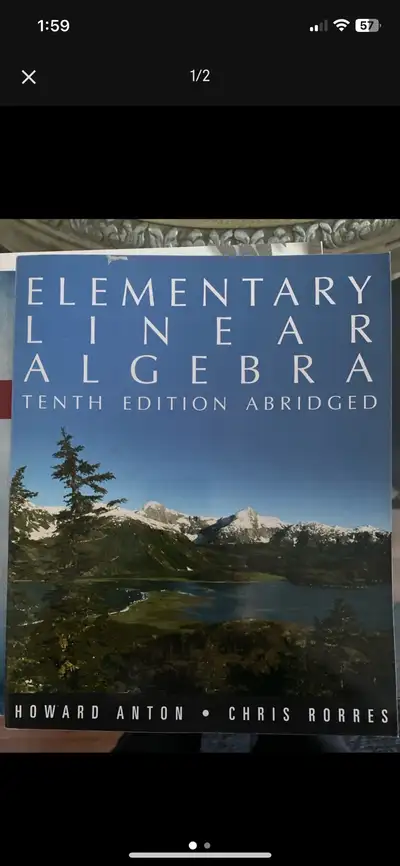 Elementary Linear Algebra 10th Edition , View more