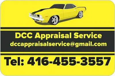 CAR APPRAISAL VEHICLE APPRAISAL all types 416-455-3557 a phone call is all it takes, no forms to fil...