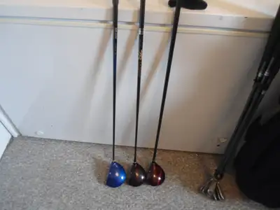TWO LEFT HANDED GOLF DRIVERS, View more