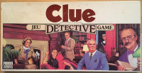 CLUE (Jeu 1986). (Anglais/français)