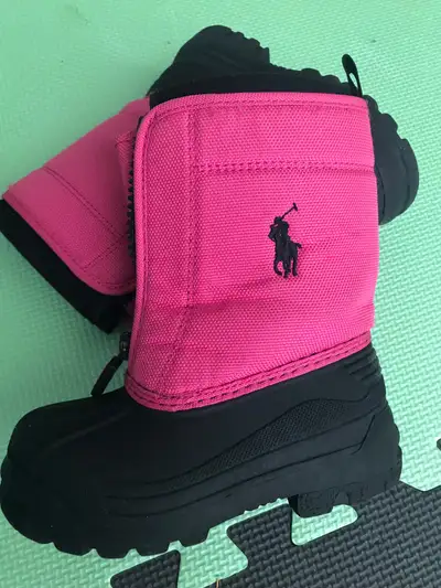 Polo size 8 preschooler snow boots , View more